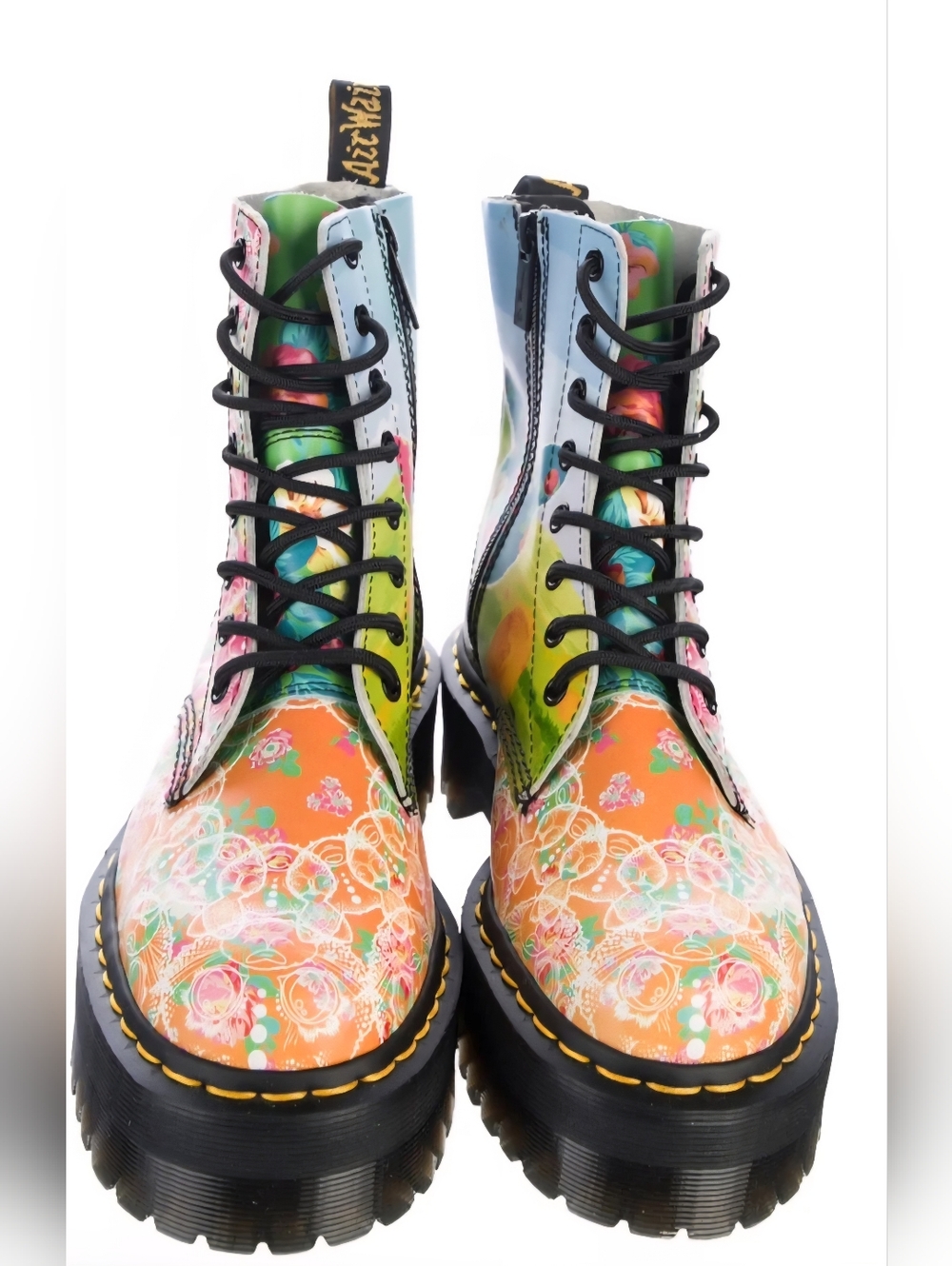 Dr. Marten's Women's NWOB RARE "JADON" SPRING PERFECT LEATHER BOOTS US7/38/UK5 - Picture 12 of 16